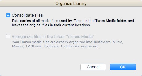 mac open library on external drive